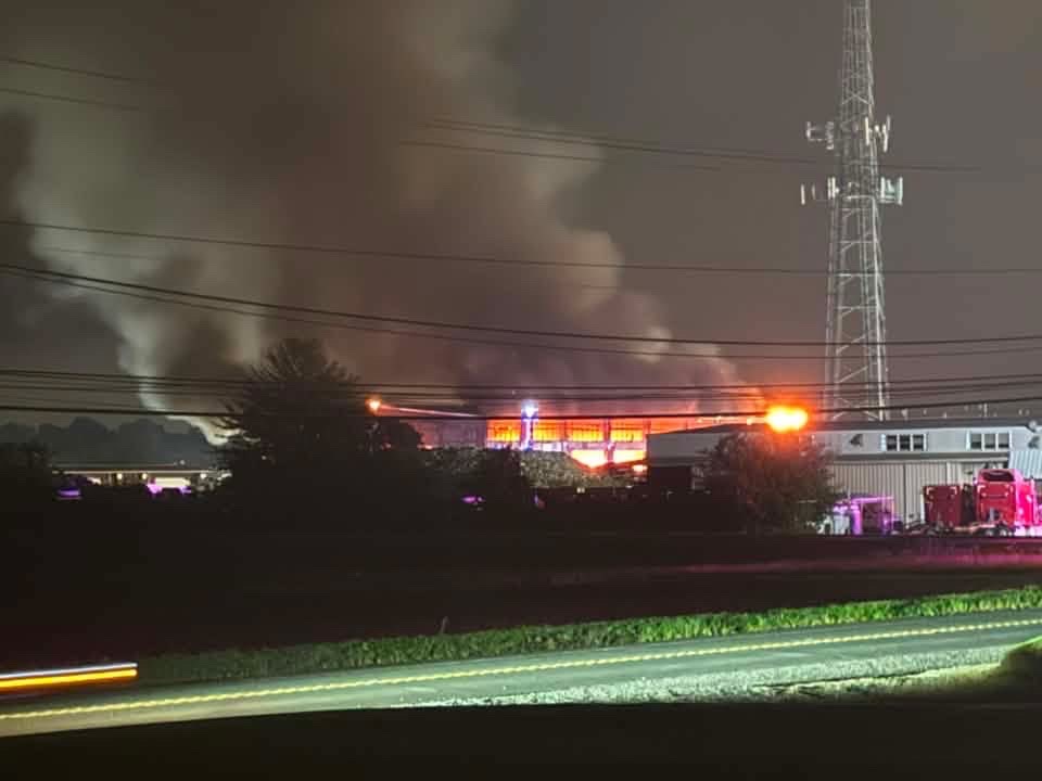 π₯ MORE SCENE PHOTOS & VIDEO: Firefighters Battle 4th Alarm Commercial Structure Fire in Freehold π