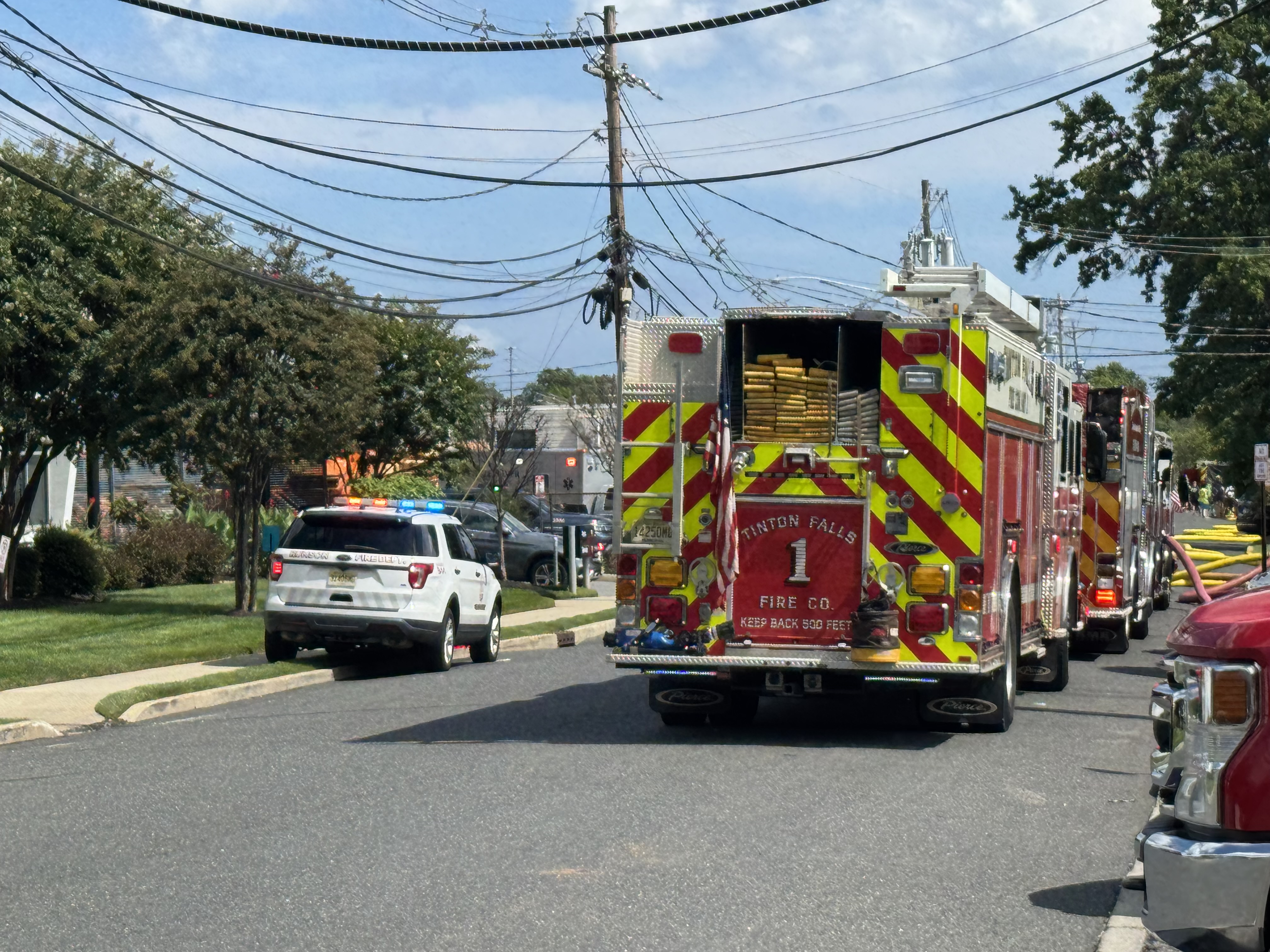 π₯π 2ND-ALARM COMMERCIAL FIRE IN LITTLE SILVER KEEPS CREWS BUSY FOR HOURS