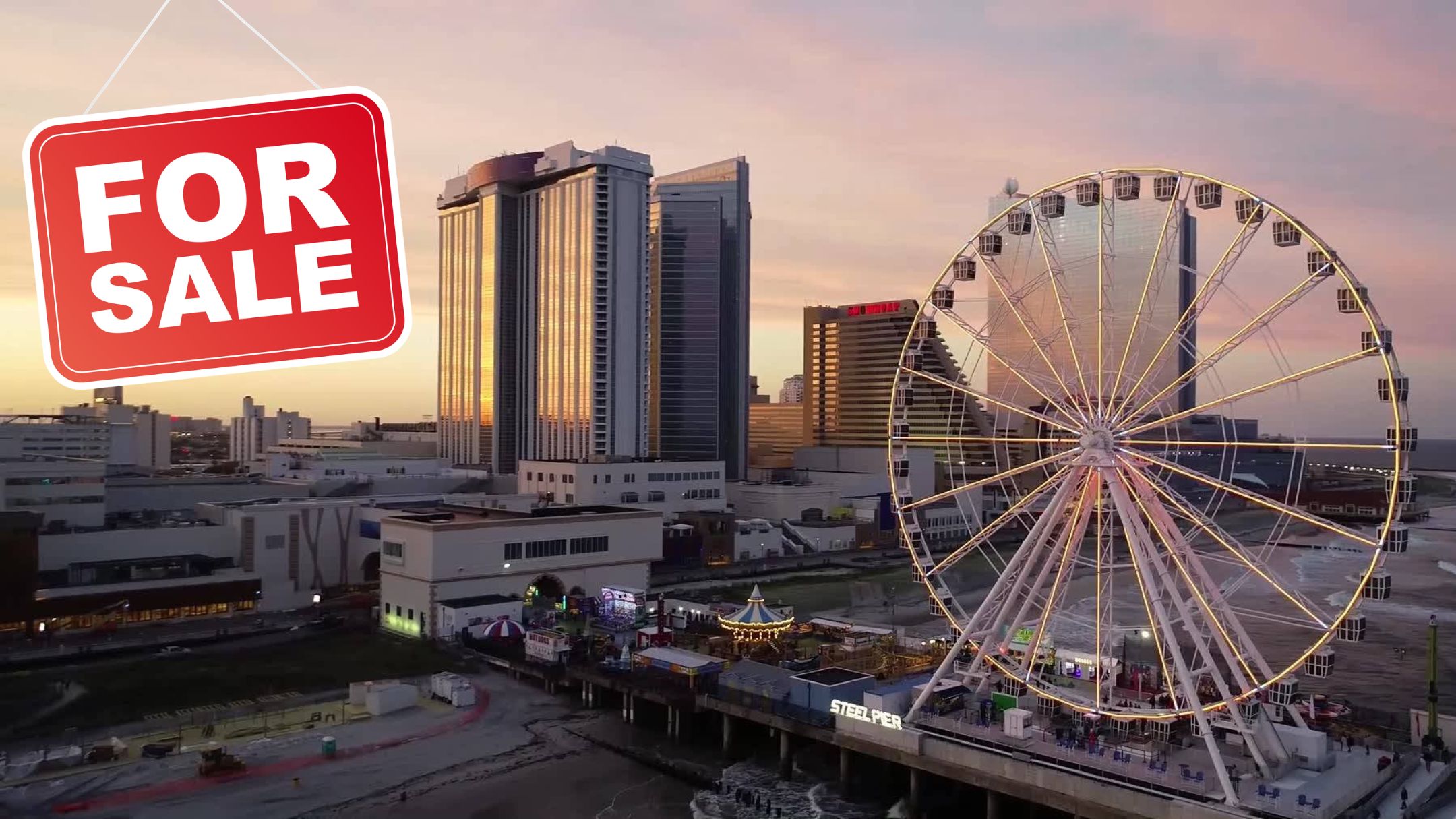 🎡💰 ATLANTIC CITY’S STEEL PIER HITS THE MARKET WITH $85 MILLION PRICE TAG 🌊