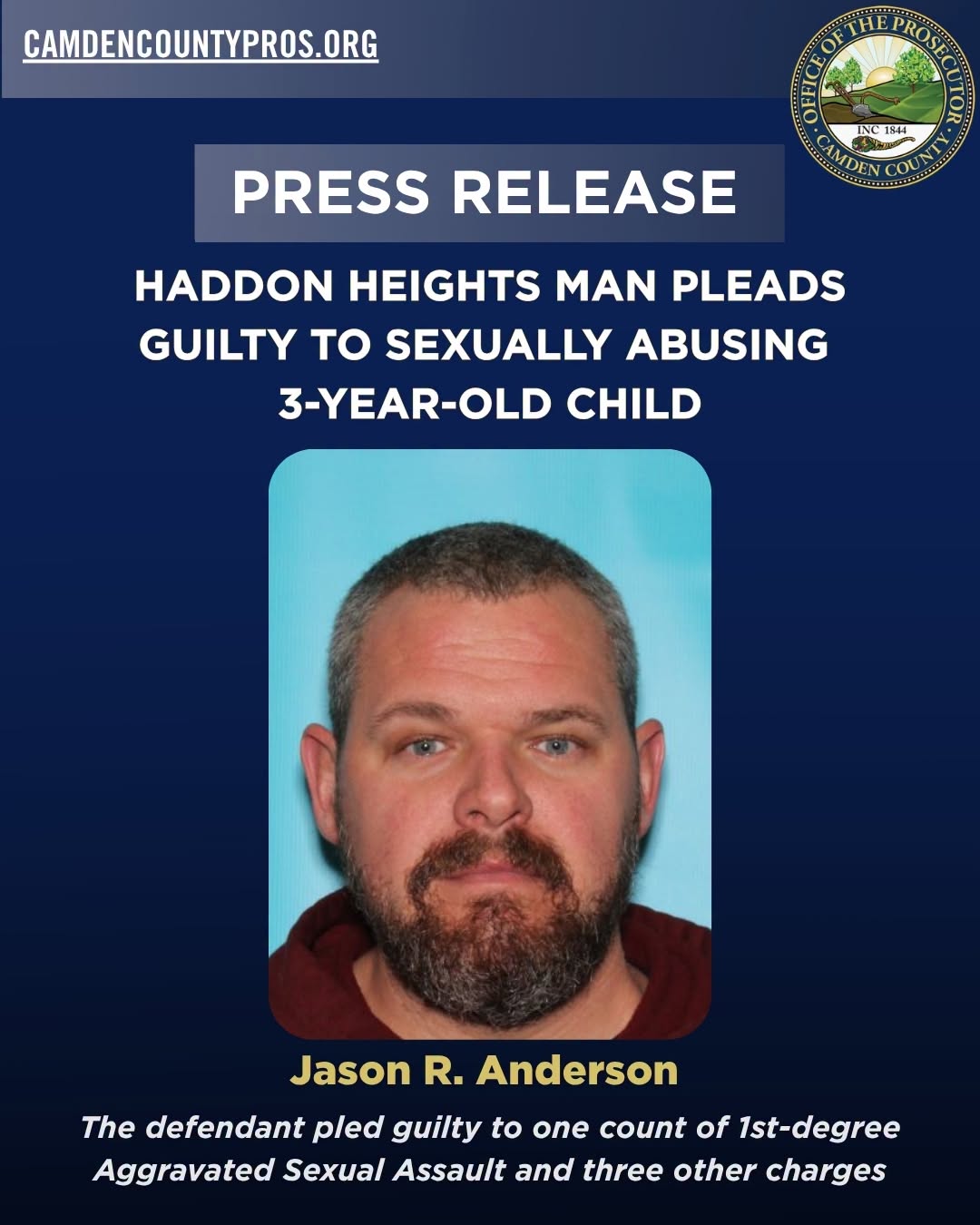 π¨ HADDON HEIGHTS MAN PLEADS GUILTY IN CHILD SEXUAL ABUSE CASE
